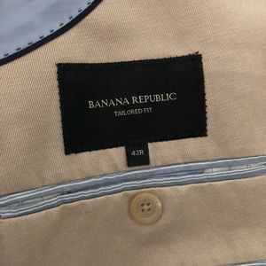 Banana Republic Suits & Blazers - Men’s Banana republic cotton blend summer blazer Banana Republic Suits & Blazers - Men’s Banana republic cotton blend summer blazer